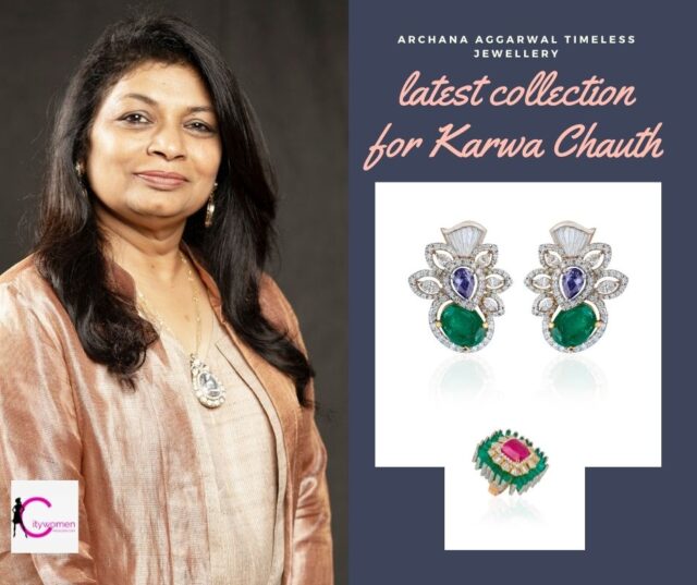 Archana Aggarwal Timeless Jewellery latest collection for Karwa Chauth