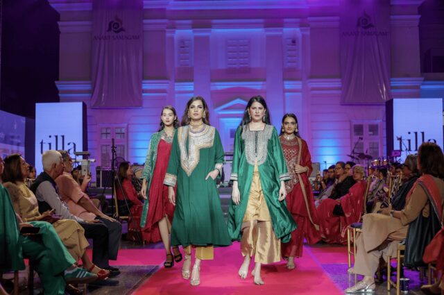 Fashion shows done at the 01st edition of Anant Samagam Anant Samagam Edition 2 Brings Rajasthan, Bengal & Assam Together in Delhi