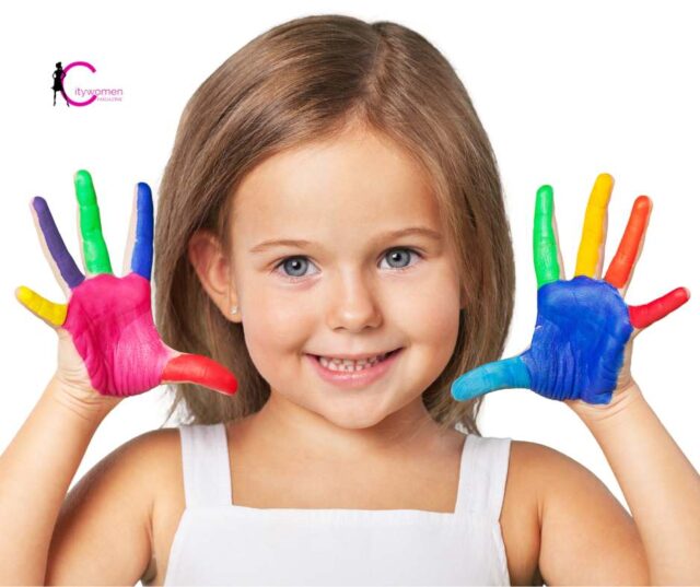 kid and art kid and art