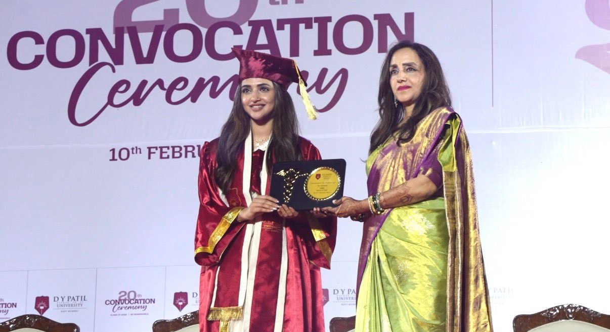 Sreeleela has earned her medical degree