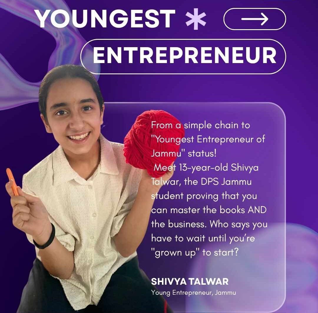 Shivya Talwar – Young Crochet Entrepreneur from Jammu