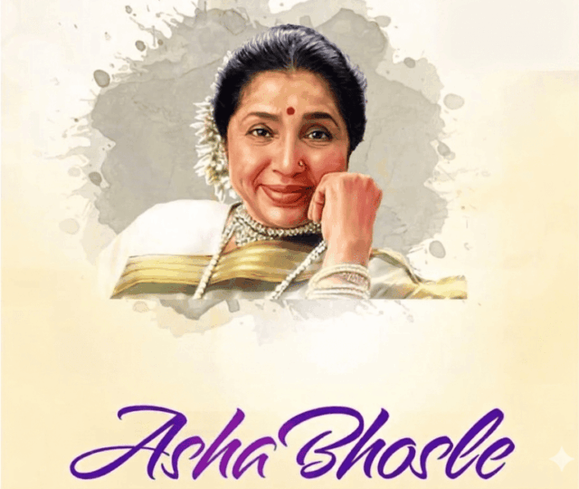 Asha Bhosle passes away Asha Bhosle
