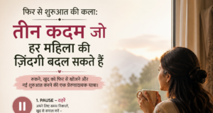 Pause, Inspired and Start : तीन कदम जो बदल देंगे ज़िंदगी महिलाओं के लिए नई शुरुआत Pause Inspire Start Over