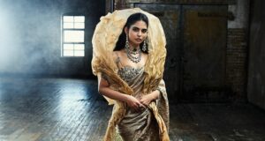 Top Saree Trends for 2026 Isha Ambani in custom Gaurav Gupta Couture for the Met Gala 2026.In response to the theme Fashion