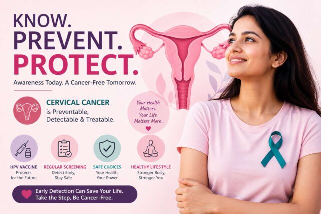 cervical-cancer Doctor explaining cervical cancer prevention and HPV vaccination to a woman