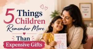 5 Things Children Remember More Than Expensive Gifts Parent spending quality time with child, symbolizing love and connection over material gifts