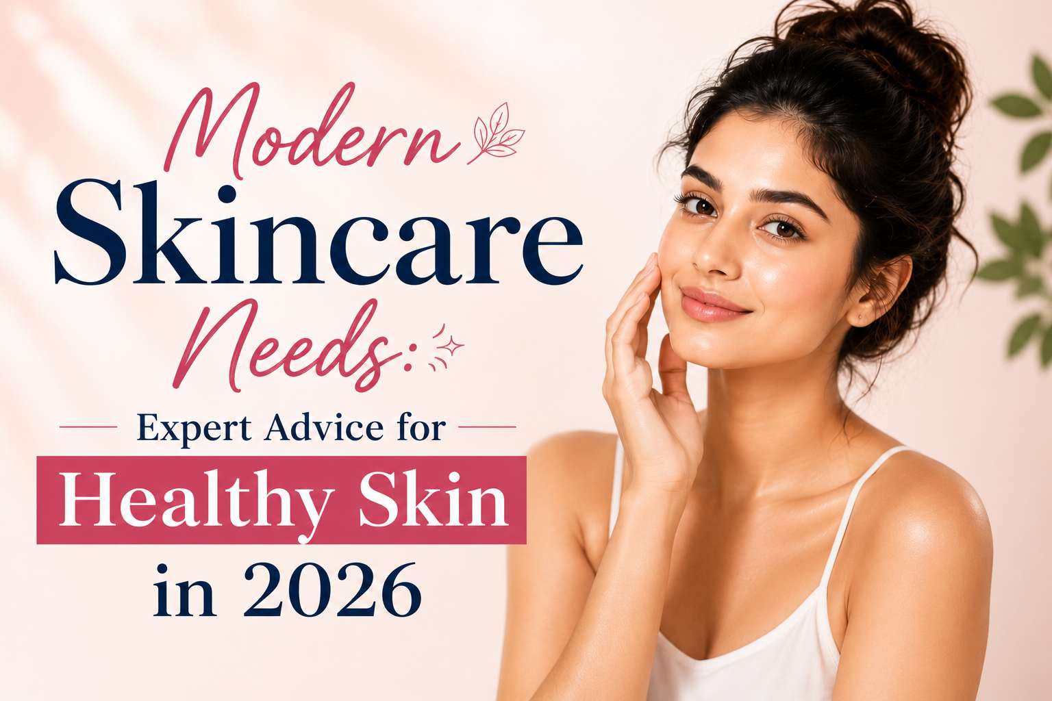 Dermatologist explaining modern skincare routine and sun protection to a patient