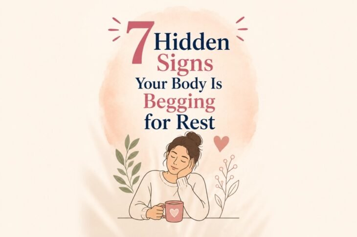 Woman resting peacefully after recognizing signs of exhaustion