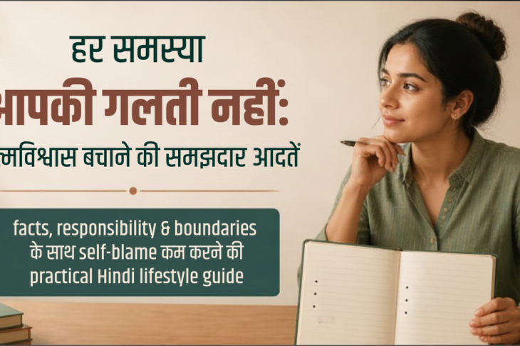 भारतीय महिला message का जवाब देने से पहले pause करते हुए notebook में facts और feelings लिख रही है